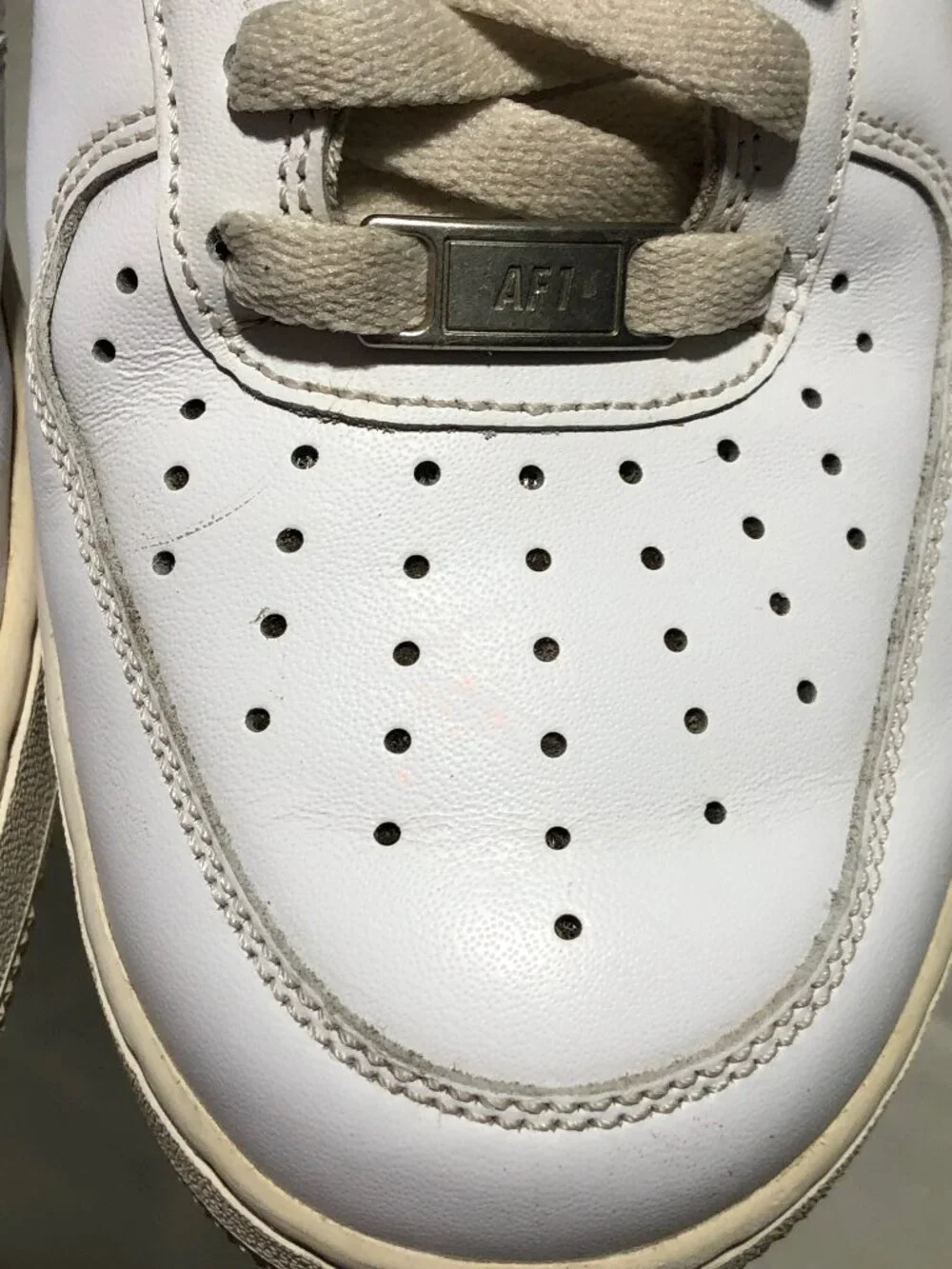 Nike Air Force 1 '07 Low Men’s Size 8 Triple White White Sneakers